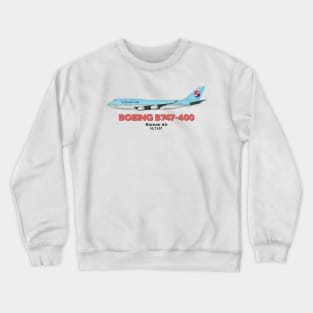 Boeing B747-400 - Korean Air Crewneck Sweatshirt